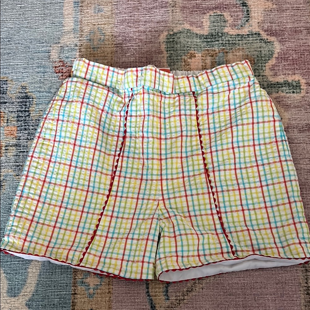 Plaid Kids Shorts